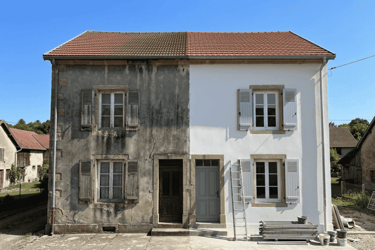 ravalement et nettoyage de façade par ProClean Toiture à Metz et en Meurthe- -Moselle